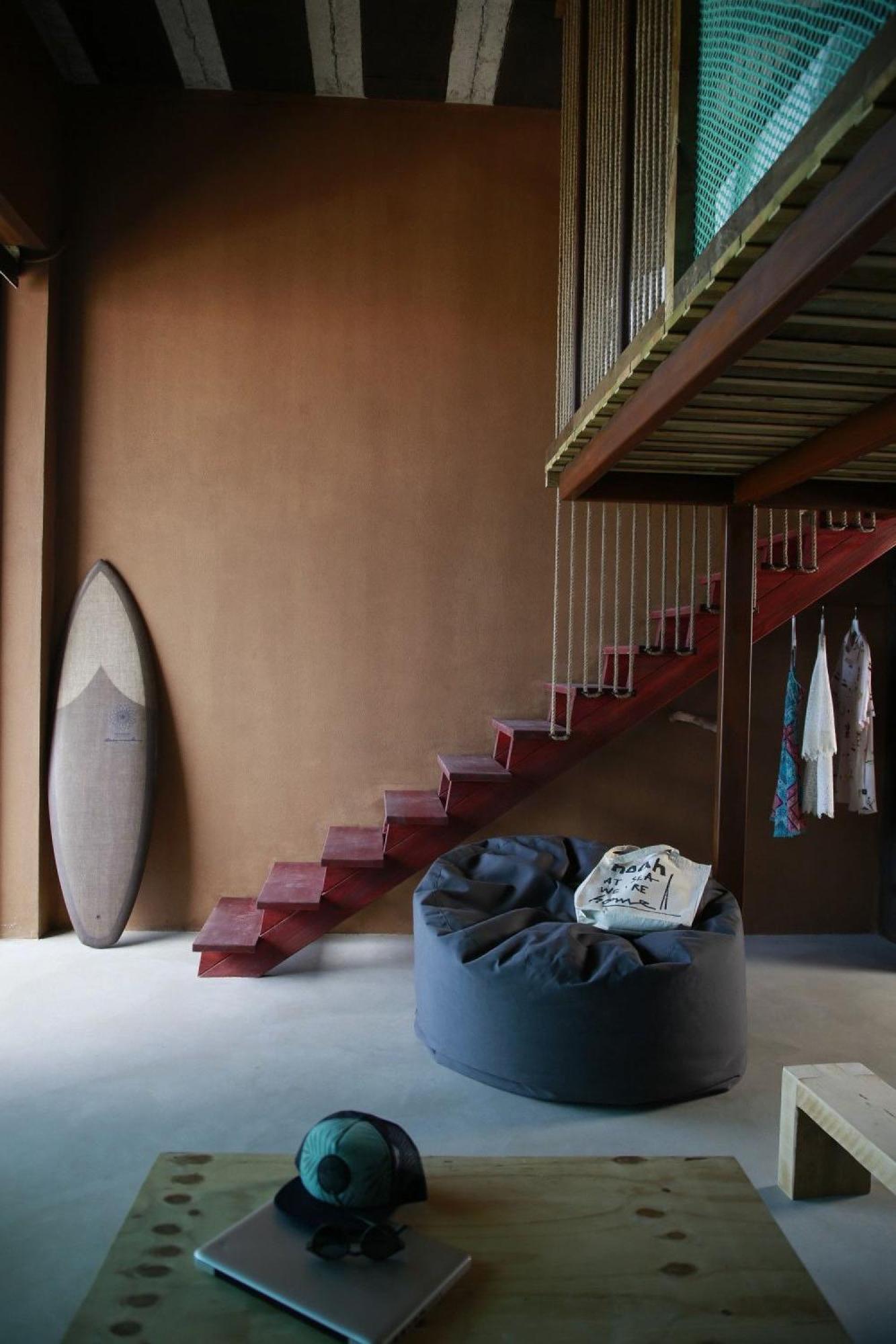 Noah Surf House Portugal Hotel Санта Круз Стая снимка